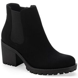Sun + StoneWomen's Morghan Lug Sole Block-Heel Booties, Size 10